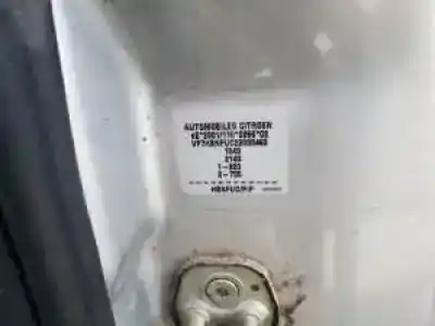 Veículo de Sucata citroen c3 pluriel cat (nfu / tu5jp4) do ano 2003 alimentado 