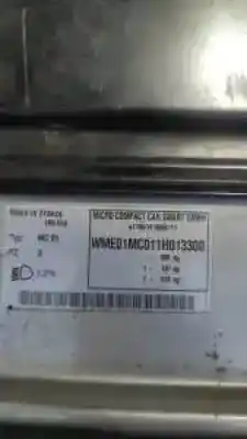 Scrapping Vehicle smart coupe b03 of the year 1998 powered 