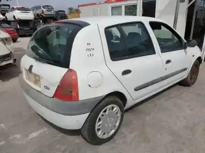 Scrapping Vehicle renault clio ii fase i (b/cbo) f8q630 of the year 1998 powered 