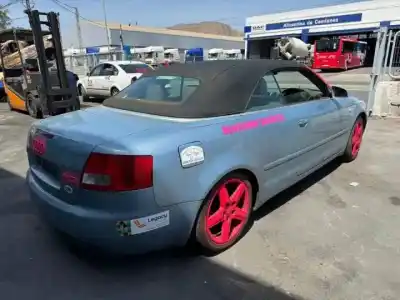 Утилизация автомобиля audi a4 cabrio (8h) bdg года 2002 питание 