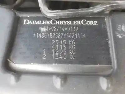 Здавання транспортного засобу chrysler voyager (rg) vm28c року 2004 потужний 