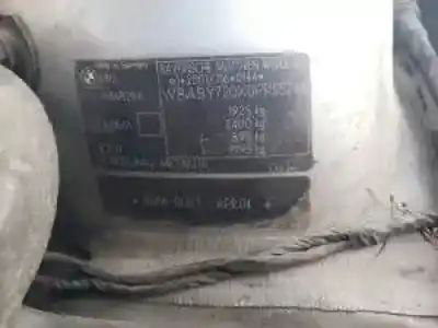 Scrapping Vehicle bmw serie 3 cabrio (e46) n46b20a of the year 2001 powered 