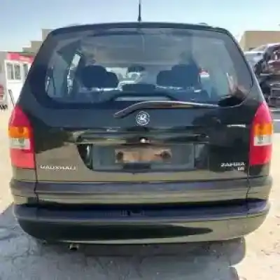 Scrapping Vehicle opel zafira a z16xe of the year 1999 powered 