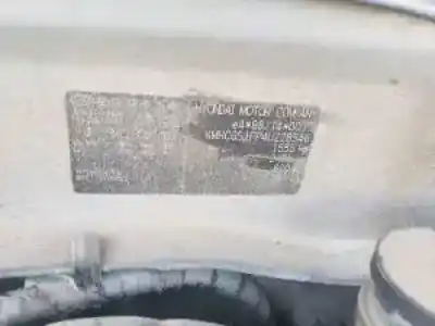 Scrapping Vehicle hyundai accent (lc) g4ea of the year 2003 powered 