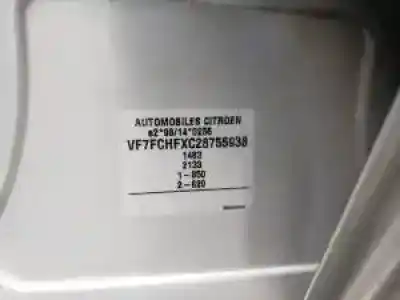 Sloopvoertuig citroen c3 hfx(tu1jp) van het jaar 2002 aangedreven 