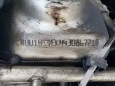 Veicolo di demolizione dacia sandero 1.6 lpg dell'anno 2009 alimentato 