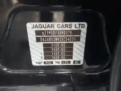 Scrapping Vehicle jaguar x-type i (x400) 2.5 v6 a las 4 ruedas of the year 2001 powered 