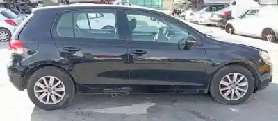 Verschrottungsfahrzeug volkswagen golf vi (5k1) cayc des jahres 2010 angetrieben 