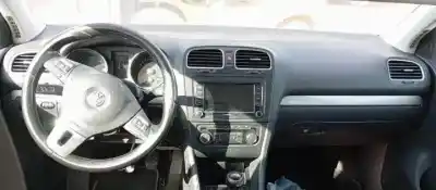 Verschrottungsfahrzeug volkswagen golf vi (5k1) cayc des jahres 2010 angetrieben 