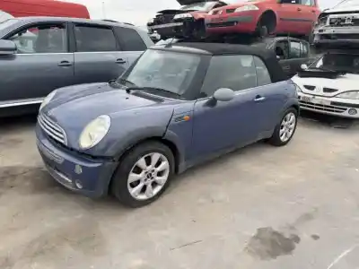 Scrapping Vehicle mini cabrio (r52) w10b16a.w10b16u0.11000430230 of the year 2004 powered 