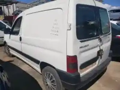 Scrapping Vehicle peugeot partner (s2) fwd.dw8b.wjy.dw8.wjz of the year 2002 powered 