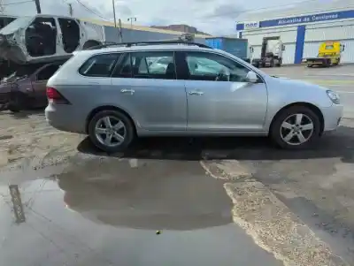 Verschrottungsfahrzeug volkswagen golf vi (5k1) cbz des jahres 2010 angetrieben 