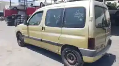 Scrapping Vehicle peugeot partner (s2) rhy of the year 2002 powered 