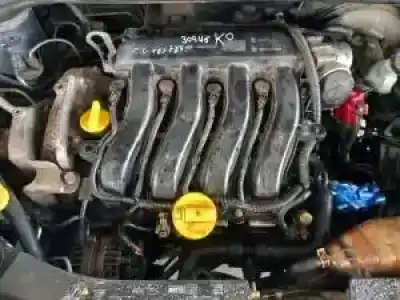 Veicolo di demolizione renault clio iii k4j780 dell'anno 2005 alimentato 