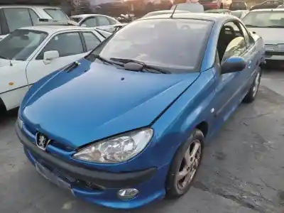 Scrapping Vehicle PEUGEOT 206 CC  of the year 2000 powered 