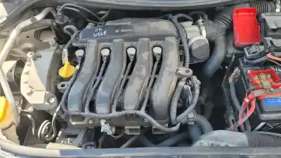 Scrapping Vehicle renault megane ii coupe k4m812 of the year 2006 powered 