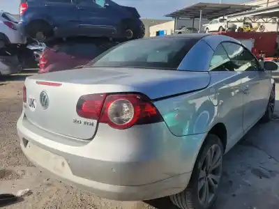 Veículo de Sucata volkswagen eos (1f7) bmm do ano 2006 alimentado 