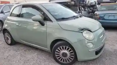 Veicolo di demolizione fiat 500 (150) 169a1000 dell'anno 2008 alimentato 
