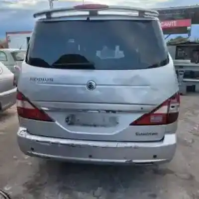 Утилизация автомобиля ssangyong rodius d/d27dt года 2005 питание 