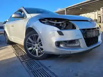 Scrapping Vehicle renault megane iii berlina 5 p k9k636 of the year 2012 powered 