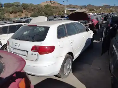 Veículo de Sucata audi a3 sportback (8pa) 1.9 tdi do ano 2008 alimentado bxe