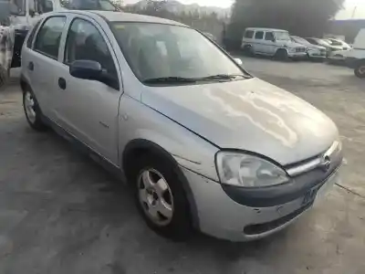 Scrapping Vehicle opel corsa c (x01) 1.7 dti (f08. f68) of the year 2000 powered y17dt