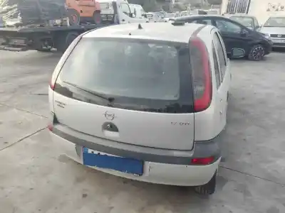 Scrapping Vehicle opel corsa c (x01) 1.7 dti (f08. f68) of the year 2000 powered y17dt