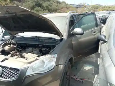 Veicolo di demolizione ssangyong korando d20dtf dell'anno 2012 alimentato d20dtf