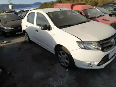 Scrapping Vehicle dacia logan ii k9k872 of the year 2014 powered k9k872