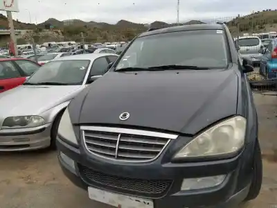 Scrapping Vehicle SSANGYONG KYRON D27DT of the year 2009 powered D27DT