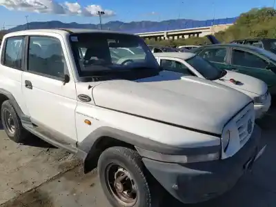 Scrapping Vehicle ssangyong korando 662920 of the year 2004 powered 662920