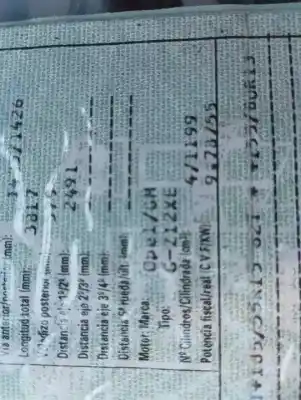 Утилизация автомобиля opel corsa c g-z12xe года 2003 питание z12xe