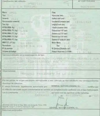 Veículo de Sucata opel vectra c berlina 1.9 cdti do ano 2005 alimentado z19dt