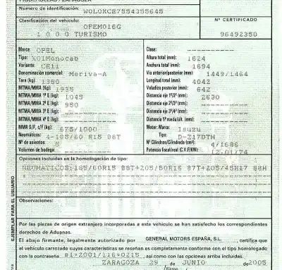 Scrapping Vehicle opel meriva a monospace (x03) 1.7 cdti (e75) of the year 2005 powered z17dth