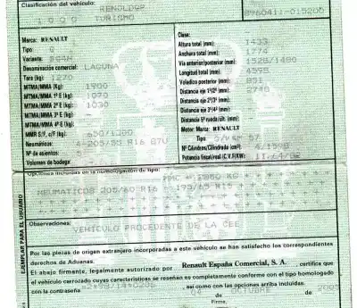 Утилизация автомобиля renault laguna ii (bg0) 1.6 16v года 2005 питание g/ k4m s7