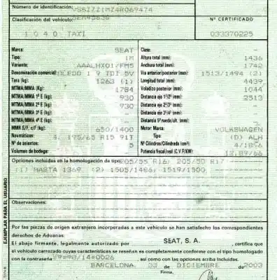 Sloopvoertuig seat toledo (1m2) 1.9 tdi van het jaar 2003 aangedreven alh