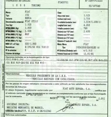 Утилизация автомобиля fiat                                               stilo (192)                                                                                                                                                                                                                                                1.9 jtd cat                                                                                                                                                                                                                                                года 2002 питание 192a1000
