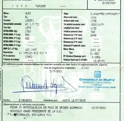Утилизация автомобиля audi                                               a3 (8l)                                                                                                                                                                                                                                                    1.9 tdi года 2001 питание asz