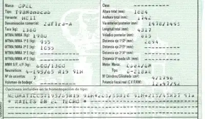 Veículo de Sucata opel zafira a elegance do ano 2003 alimentado z18xe