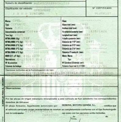 Утилизация автомобиля opel corsa 3 c 1.3 cdti 70ch manual года 2005 питание z13dt