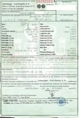 Veículo de Sucata audi a6 berlina (4b2) 2.5 v6 24v tdi do ano 1998 alimentado afb