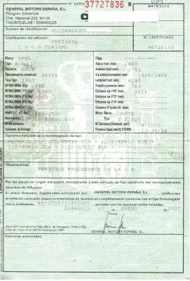 Veículo de Sucata opel astra h berlina cosmo do ano 2007 alimentado z19dt