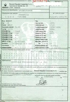 Veículo de Sucata renault clio iii 20 aniversario do ano 2010 alimentado k9k t7