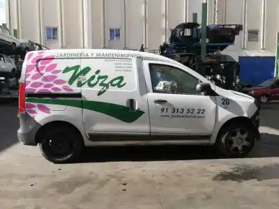 Veículo de Sucata dacia dokker express ambiance do ano 2013 alimentado k9kc612