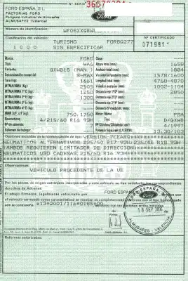 Veículo de Sucata ford s-max (ca1) titanium do ano 2006 alimentado qxwb