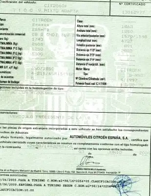 Утилизация автомобиля citroen c8 2.0 hdi x года 2004 питание rht