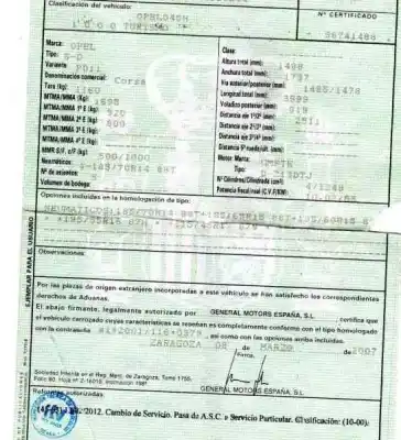 Утилизация автомобиля opel corsa d 1.3 16v cdti года 2007 питание z13dtj