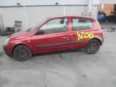 Здавання транспортного засобу renault clio ii fase ii (b/cb0) 1.2 року 2004 потужний d7fg726