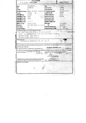 Veículo de Sucata peugeot 206 cc cc do ano 2002 alimentado 