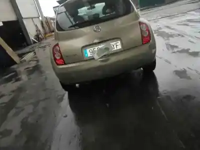 Sloopvoertuig nissan micra (k12e) 1.2 cat van het jaar 2004 aangedreven cr12